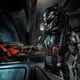 The Predator, ready to, uh, predate.